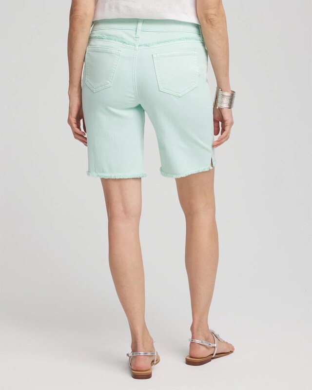Girlfriend Fray Hem Shorts - image 3